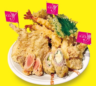 门儿清网：大阪心斋桥天妇罗海鲜居酒屋餐厅-TempuraY。天妇罗。进公众号【门儿清东瀛控】获取更多信息，还有日本优惠打折券
